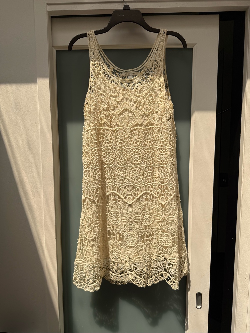 Clothing Label on Lace Garment